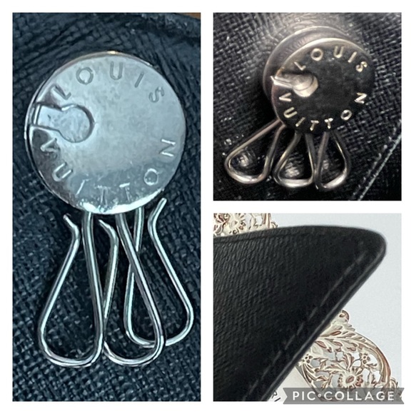 Authentic Large Louis Vuitton Damier Graphite Porte Cles Voiture Key Case❤️ - Picture 8 of 16